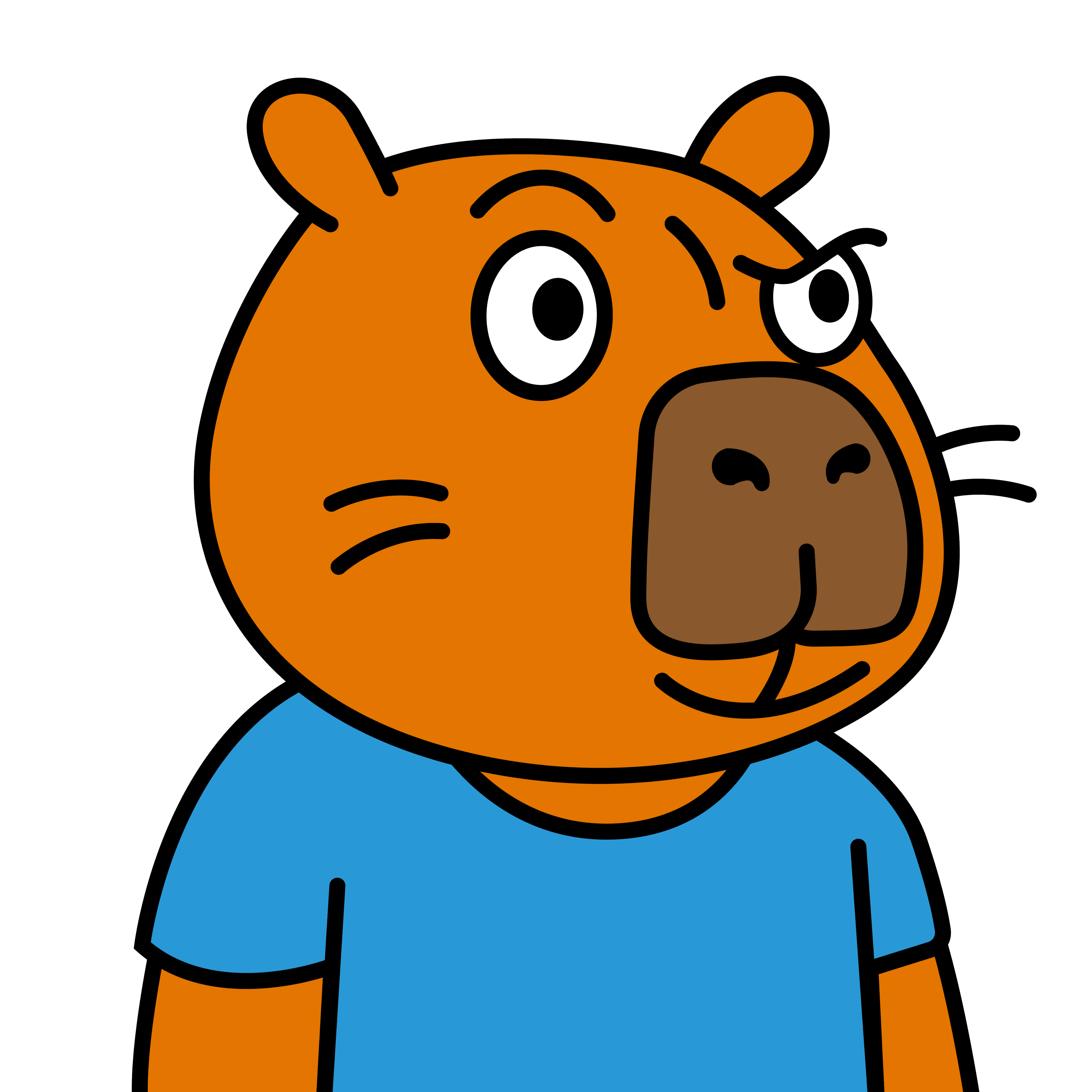 Screaming illustration